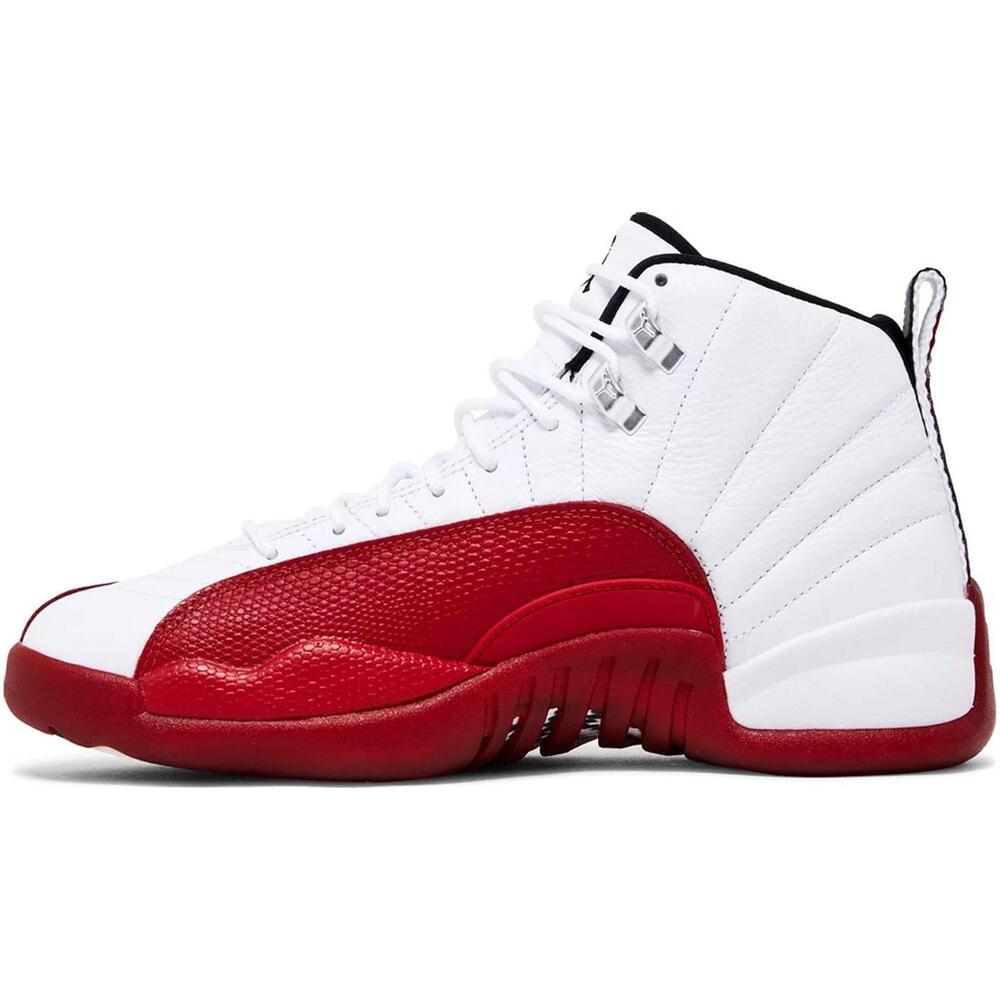 Air Jordan 12 Retro "Cherry" Sneakers - White/Red